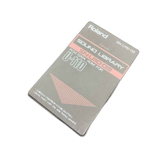 Roland Hardware Sound Source Pcm Sn-U110-03 U-110