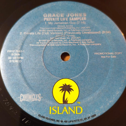 Japanese Music Grace Jones Private Life Sampl