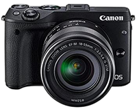Digital Slr Canon Eos M3 Ef-M18-55Mm F3.5-5.6 Is Stm Eosm3Bk-1855Isstmlk