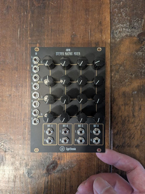 Modular Synthesizers Ai Synthesis Ai016 Stereo Matrix Mixer