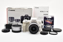 Canon Mirrorless Interchangeable Lens Cameras Eos Kiss M Ef-M F2 15-45Mm