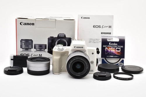 Canon Mirrorless Interchangeable Lens Cameras Eos Kiss M Ef-M F2 15-45Mm