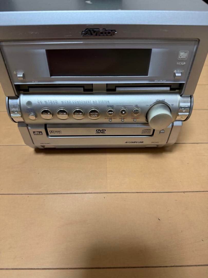 Cd Md Cassette Deck Victor Dvd Ux-W7Dvd