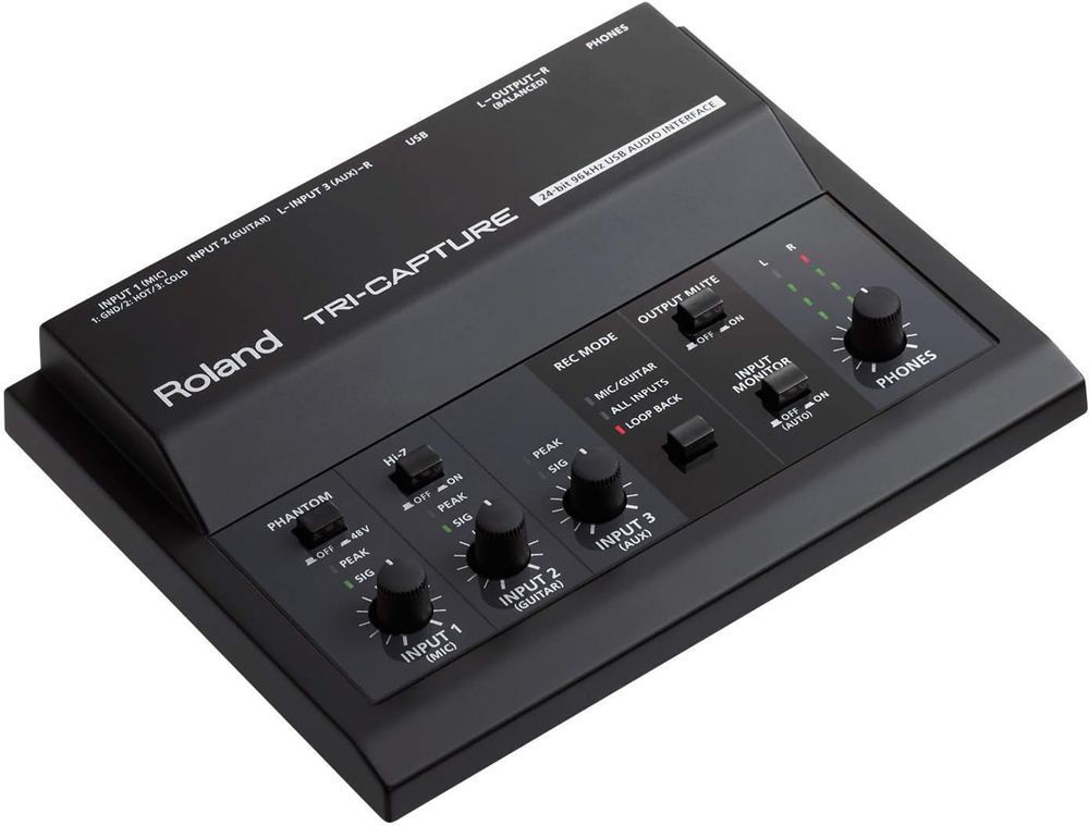Midi Keyboard Pad Hy Roland Tri?Capture Ua?33 Usb 24Bit/96Khz 3 Xlr Dtm ]Hy004