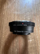 K&F Concept Mount Adapter Sony E Canon Fd L39