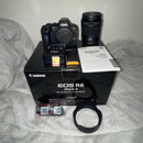 Canon Mirrorless Interchangeable Lips R6 Mark Ii Rf24-105Mm F4 Stm