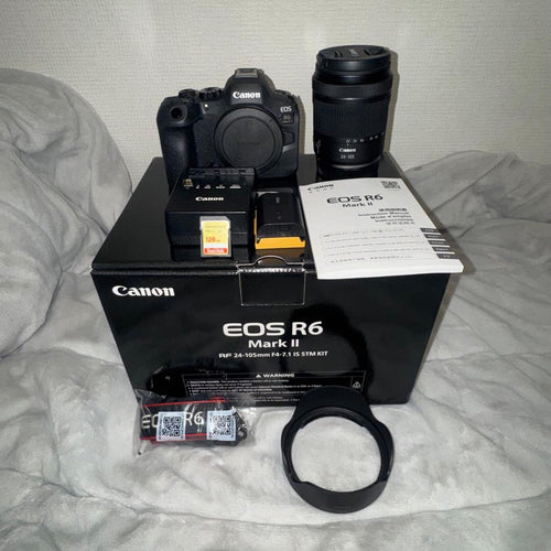 Canon Mirrorless Interchangeable Lips R6 Mark Ii Rf24-105Mm F4 Stm
