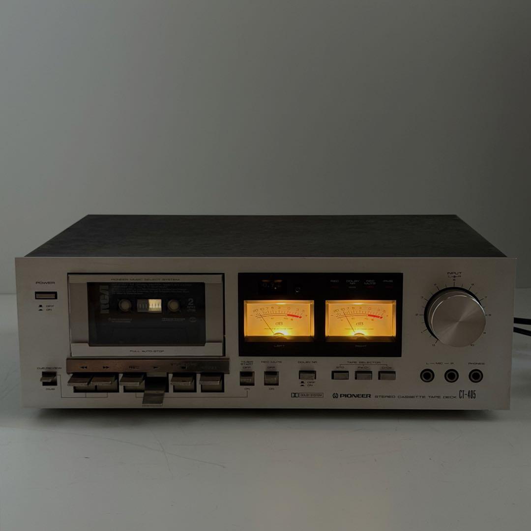 Pioneer Cd, Md Cassette Decks Ok Ct-405