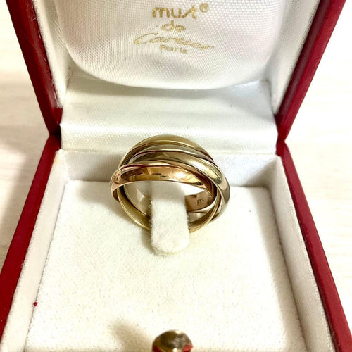 Cartier Rings Mm 750 K18 50 10