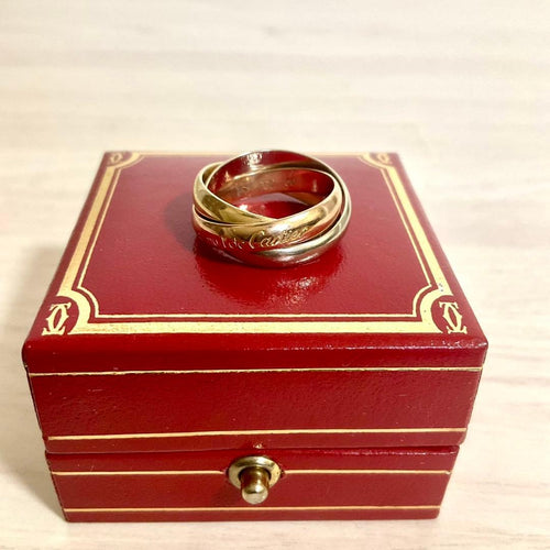 Cartier Rings Mm 750 K18 50 10