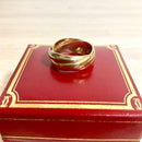 Cartier Rings Mm 750 K18 50 10