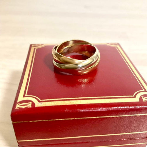 Cartier Rings Mm 750 K18 50 10