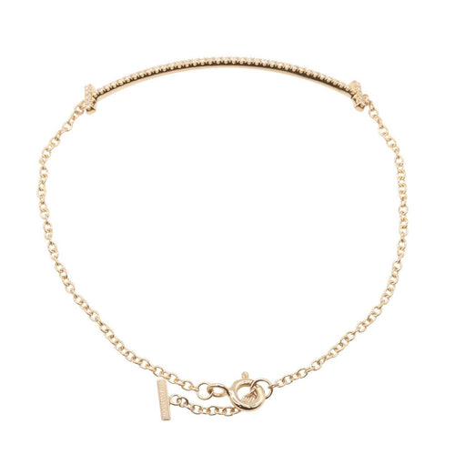 Tiffany Bracelet Co T 16.5 K18Pg