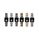 Band Belt Royce&Roland Apple Watch (Gold/White 42/44/45Mm) Gold White