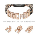 Band Belt Royce&Roland Apple Watch (Gold/White 42/44/45Mm) Gold White