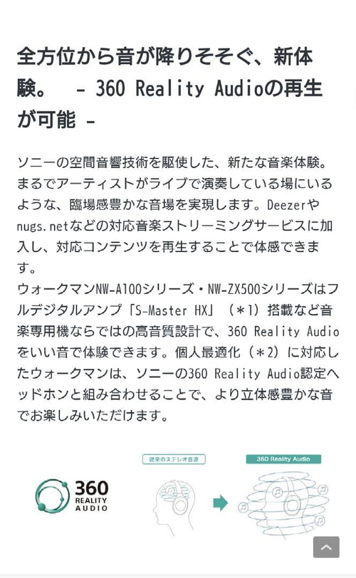 Sony Autre Nw-A105 22/7