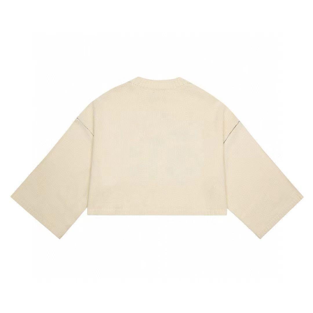 Knitted Tops Sweaters Raf Simons Oversized Intarsia Pull