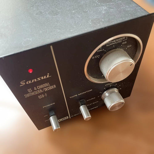Sansui Av Amplifiers Qsd-2 Qs