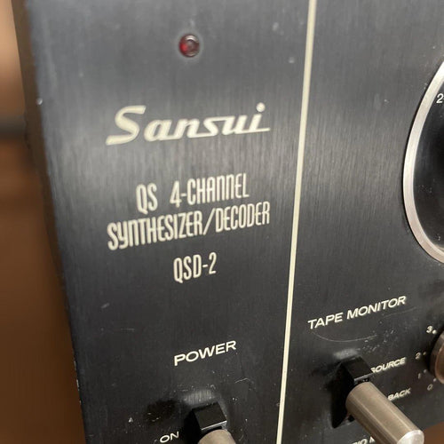 Sansui Av Amplifiers Qsd-2 Qs