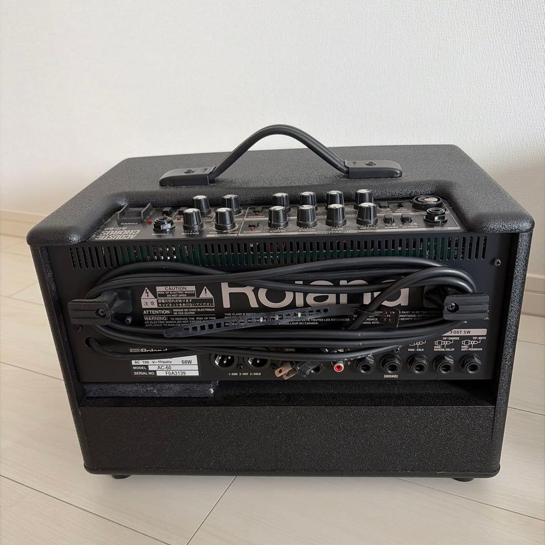 Roland Guitar Amplifiers Acoustic Chorus Ac-60