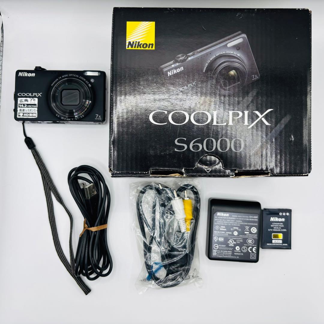 Nikon Compact Digital Cameras Coolpix S6000
