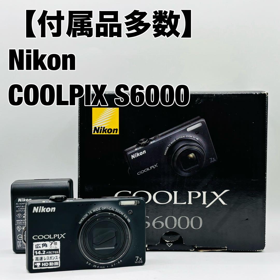 Nikon Compact Digital Cameras Coolpix S6000
