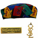 Yves Saint Laurent Clutch Bags 80S France Love