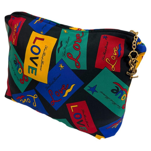 Yves Saint Laurent Clutch Bags 80S France Love