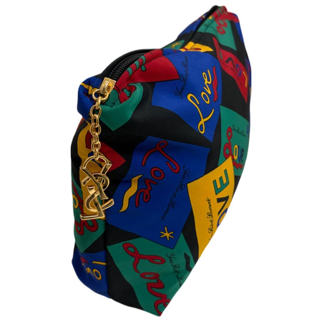 Yves Saint Laurent Clutch Bags 80S France Love
