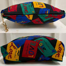 Yves Saint Laurent Clutch Bags 80S France Love