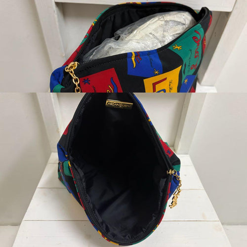 Yves Saint Laurent Clutch Bags 80S France Love