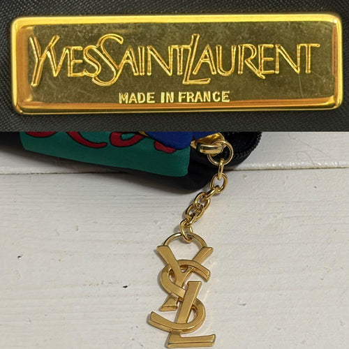 Yves Saint Laurent Clutch Bags 80S France Love