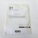 Korg Keyboard Electronic Piano D1 88 2019