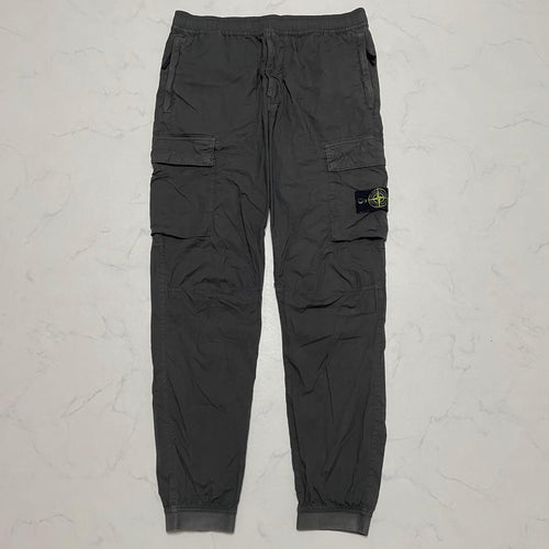 Stone Island Work Pants, Cargo Painter'S W33 Gray"