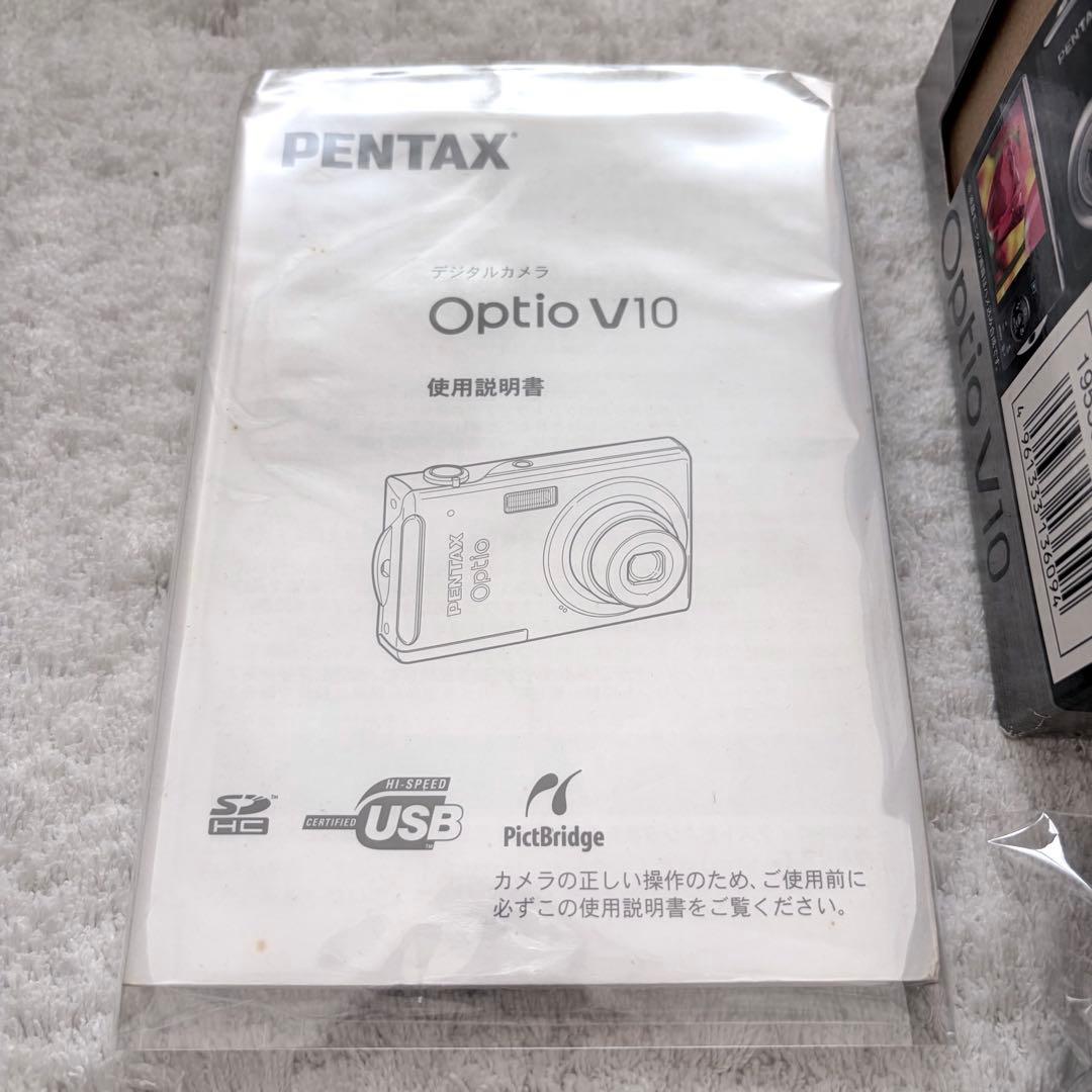 Pentax Compact Digital Camera Optio V10 Black