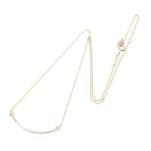 Tiffany Necklace Co T 40.5/45.5 K18Pg Used A