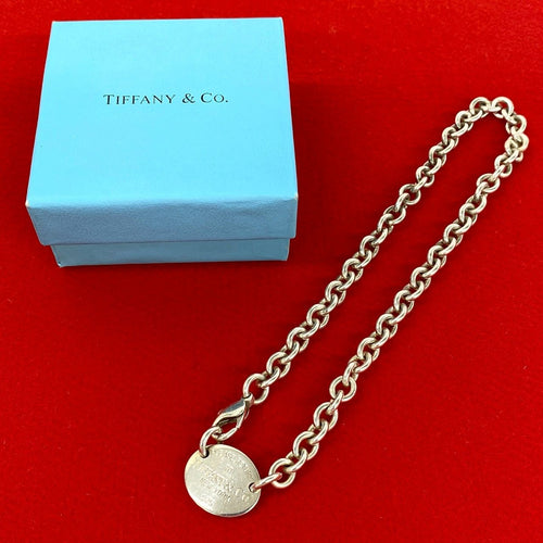 Tiffany Necklace Tiffany&Co. 925 2921D