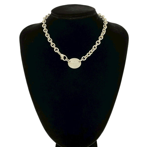 Tiffany Necklace Tiffany&Co. 925 2921D