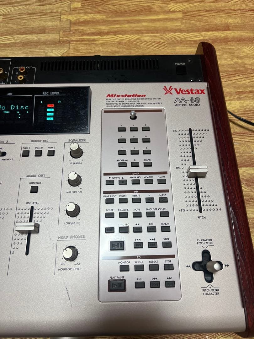 Vestax Dj Mixer Aa-88 Active Audio