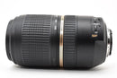 Tamron Lens (Zoom) Sp 70-300M F4-5.6 Di Vc Usd Nikon F #K111-4