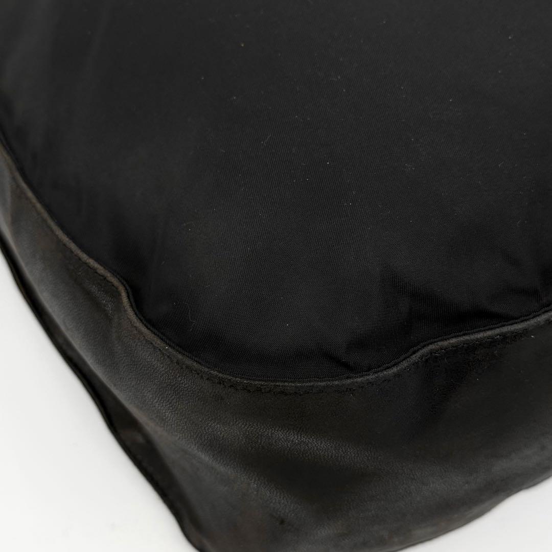 Prada Shoulder Bag Archive Nylon Leather