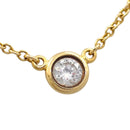Tiffany Necklace Co. 750 K18 Yg 1P 5060