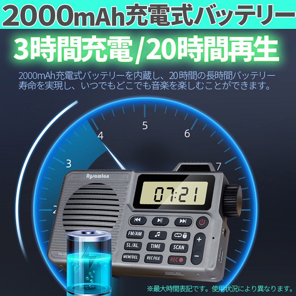 Radio And Boombox 2 Fm Am Bluetooth