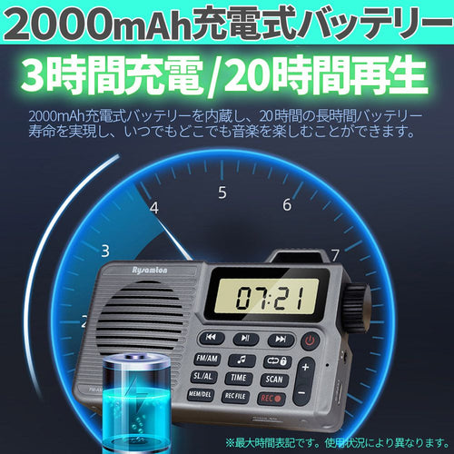 Radio And Boombox 2 Fm Am Bluetooth