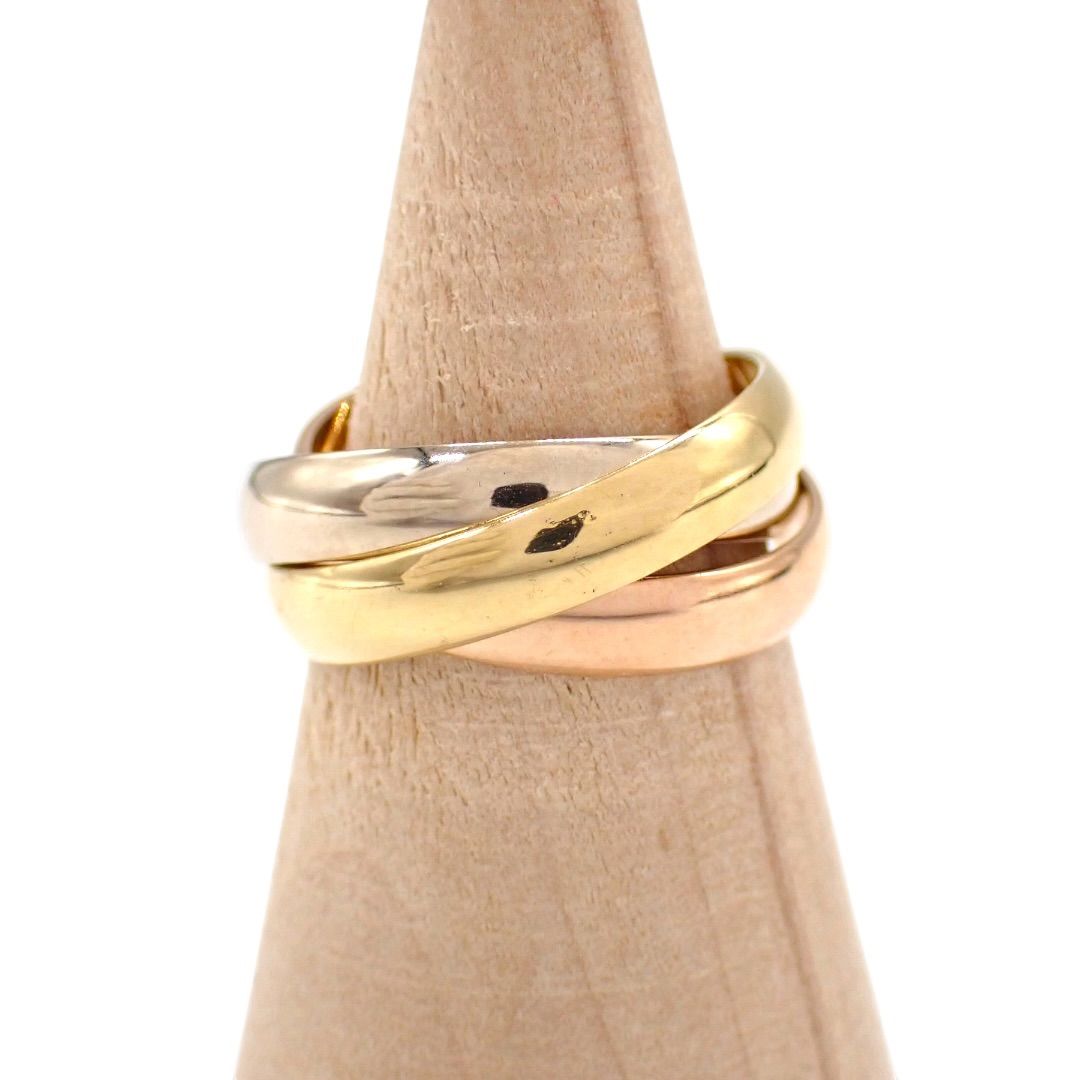 Cartier Ring 48 Mm 750 Yg Pg Rg Wg K18 8 3 4974