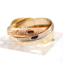 Cartier Ring 48 Mm 750 Yg Pg Rg Wg K18 8 3 4974