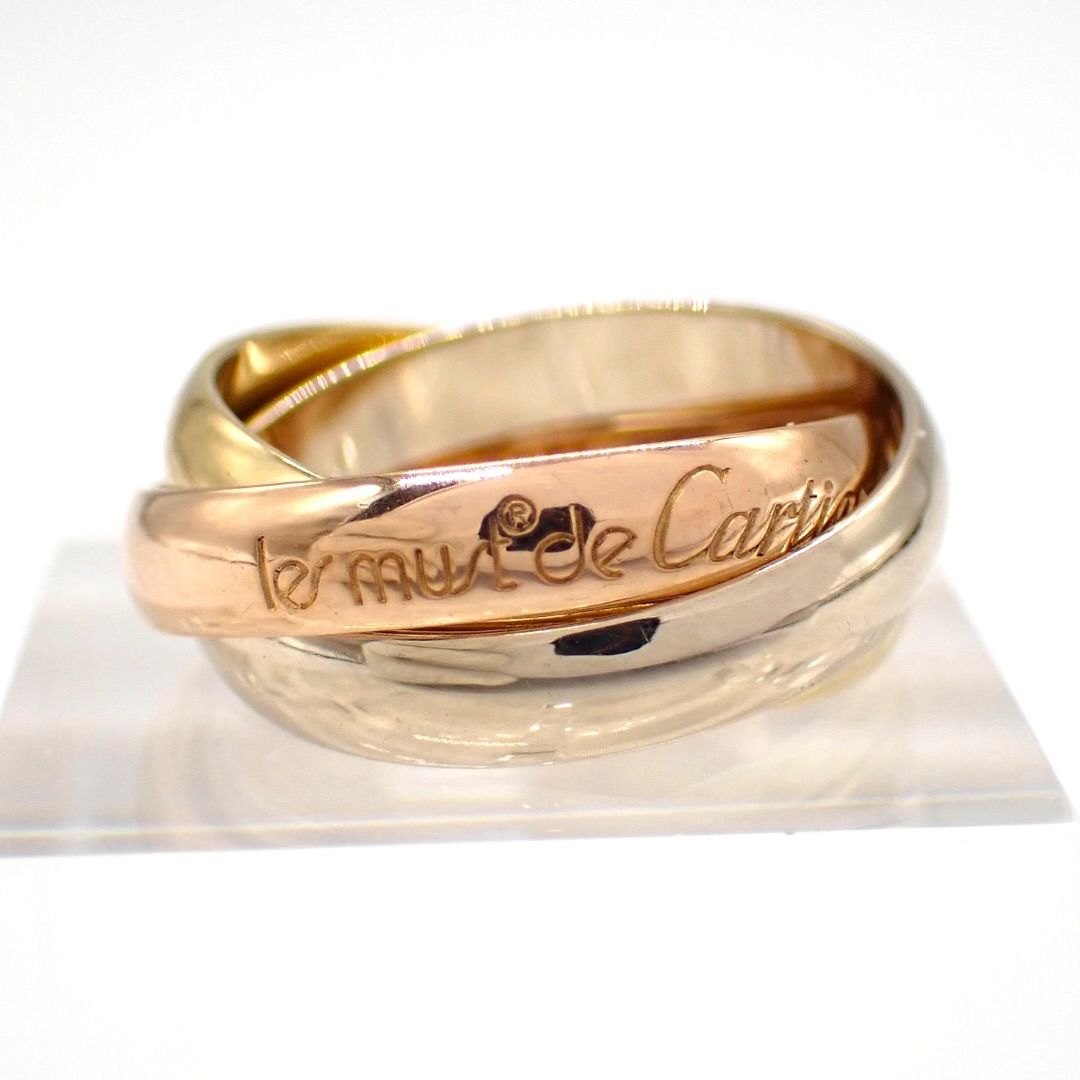 Cartier Ring 48 Mm 750 Yg Pg Rg Wg K18 8 3 4974