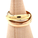 Cartier Ring 48 Mm 750 Yg Pg Rg Wg K18 8 3 4974