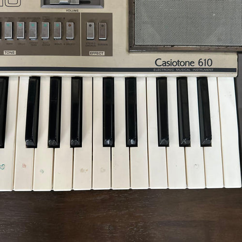 Casio Analog Synthesizers Casiotone 610 Ct-610