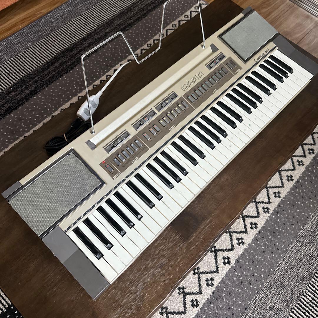 Casio Analog Synthesizers Casiotone 610 Ct-610